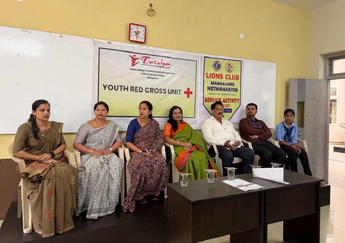 ಮಂಗಳೂರಿನ ತೃಷಾ ಕಾಲೇಜ್ ನಲ್ಲಿ ರಕ್ತದಾನ ಶಿಬಿರ - News Karnataka
