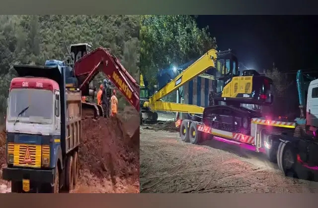 ಶಿರೂರು ಗುಡ್ಡ ಕುಸಿತ: ಮೂವರ ಮೃತ ದೇಹ ಪತ್ತೆಗೆ ‘ಪೊಕಲೇನ್’ ಯಂತ್ರ ಕಾರ್ಯಾಚರಣೆ - News Karnataka