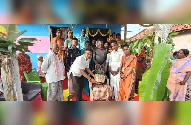ತಗಡೂರಿನಲ್ಲಿ ಗೌರಮ್ಮಗೆ ವಾತ್ಸಲ್ಯ ಮನೆ ಹಸ್ತಾಂತರ - News Karnataka