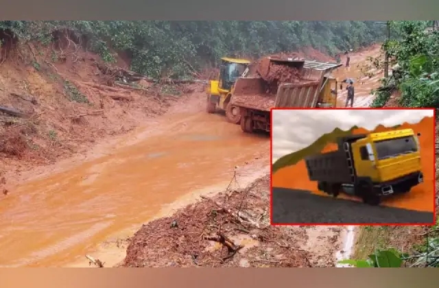 ಶಿರೂರು ಗುಡ್ಡ ಕುಸಿತ: ನಾಪತ್ತೆಯಾಗಿದ್ದ ಲಾರಿ ಪತ್ತೆ - News Karnataka