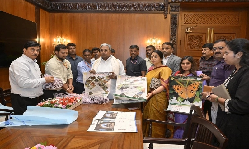 ಶಕ್ತಿ ಕೇಂದ್ರಗಳ ಕಟ್ಟಡಕ್ಕೆ ಪ್ರವಾಸಿ ತಾಣಗಳ ಛಾಯಾಚಿತ್ರಗಳ ಮೆರಗು - News Karnataka