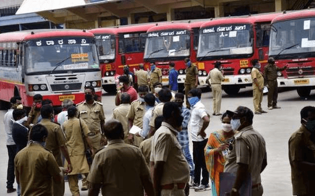 ಸಾರಿಗೆ ನೌಕರರ ಮುಷ್ಕರ : ಕೆಎಸ್​ಆರ್​ಟಿಸಿ, ಬಿಎಂಟಿಸಿ ಬಸ್ ಸಂಚಾರ ಸ್ಥಗಿತ ? - News Karnataka