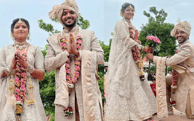ಸಪ್ತಪದಿ ತುಳಿದ ಟೀಂ ಇಂಡಿಯಾದ ಯುವ ಕ್ರಿಕೆಟಿಗ ಸಕಾರಿಯಾ - News Karnataka