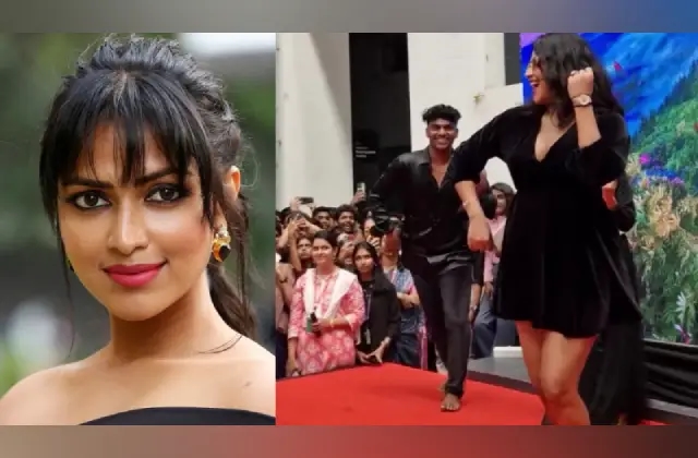 ಸಮಸ್ಯೆ ಇರೋದು ಬಟ್ಟೆಯಲ್ಲಿ ಅಲ್ಲ, ಕ್ಯಾಮೆರಾಮ್ಯಾನ್‌ಗಳಲ್ಲಿ ಎಂದ ನಟಿ ಅಮಲಾ ಪೌಲ್ - News Karnataka