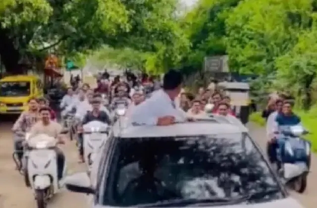 ಜೈಲಿನಿಂದ ಬಿಡುಗಡೆಯಾದ ರೌಡಿಗೆ ಬೃಹತ್‌ ರ‍್ಯಾಲಿ: ಮತ್ತೆ ಜೈಲುಪಾಲು - News Karnataka