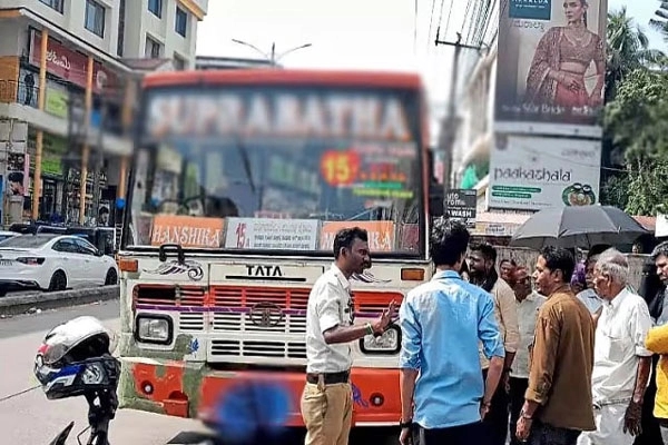 ಅತಿವೇಗ, ನಿರ್ಲಕ್ಷ್ಯದ ಚಾಲನೆ – ಸಿಟಿ ಬಸ್ ಪೊಲೀಸರ ವಶಕ್ಕೆ! - News Karnataka