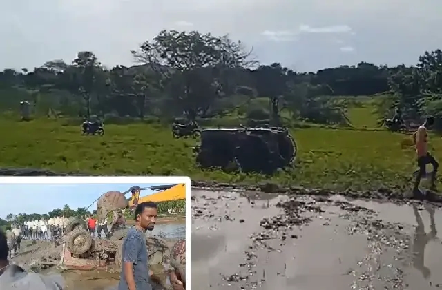 ಉಳುಮೆ ಮಾಡುವ ವೇಳೆ ಟ್ರ್ಯಾಕ್ಟರ್ ಕೆಳಗೆ ಸಿಲುಕಿ ರೈತ ಮೃತ್ಯು! - News Karnataka