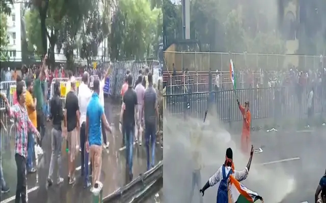 ಮಮತಾ ಬ್ಯಾನರ್ಜಿ ರಾಜೀನಾಮೆಗೆ ಆಗ್ರಹಿಸಿ ವಿದ್ಯಾರ್ಥಿ ಸಂಘಟನೆಗಳ ಬೃಹತ್ ಪ್ರತಿಭಟನೆ - News Karnataka