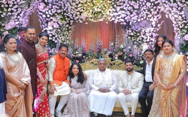 ಕಾಂಗ್ರೆಸ್ ಸಚಿವನ ಮಗನ ಜೊತೆ ಬಿಜೆಪಿ ಶಾಸಕನ ಮಗಳ ನಿಶ್ಚಿತಾರ್ಥ - News Karnataka