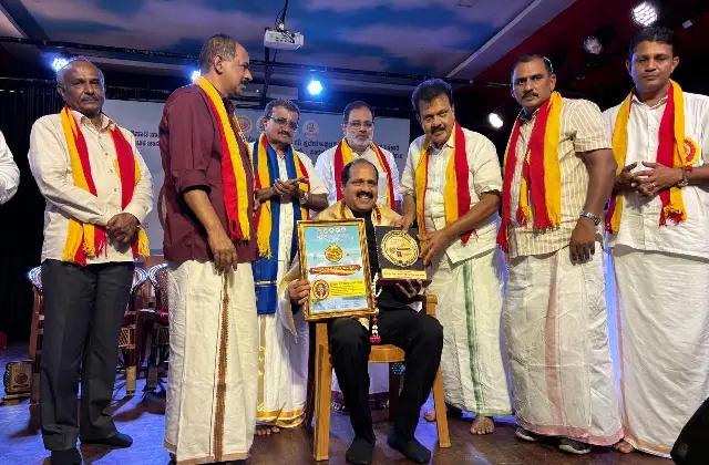 ಫಾದರ್ ಬಾಜಿಲ್ ವಾಸ್, ಸ್ಟೀವನ್ ಕ್ವಾಡ್ರಸ್‌ ಹಾಗೂ ಜೋಸೆಫ್ ಮಥಾಯಸ್‌ ಇವರಿಗೆ ಸನ್ಮಾನ - News Karnataka