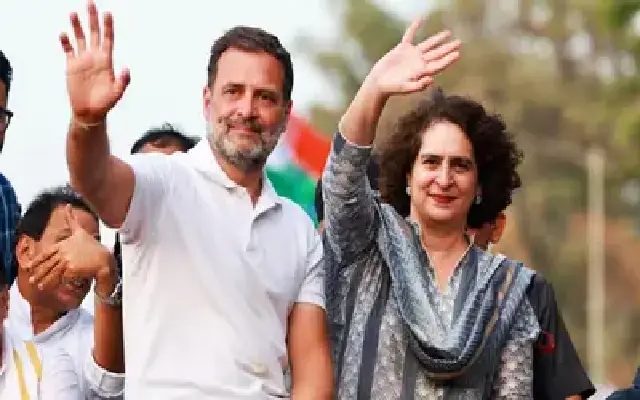ಪ್ರತಿಕೂಲ ಹವಾಮಾನ : ಭೂಕುಸಿತ ಸ್ಥಳಕ್ಕೆ ರಾಹುಲ್‌, ಪ್ರಿಯಾಂಕಾ ಭೇಟಿ ಸ್ಥಗಿತ - News Karnataka
