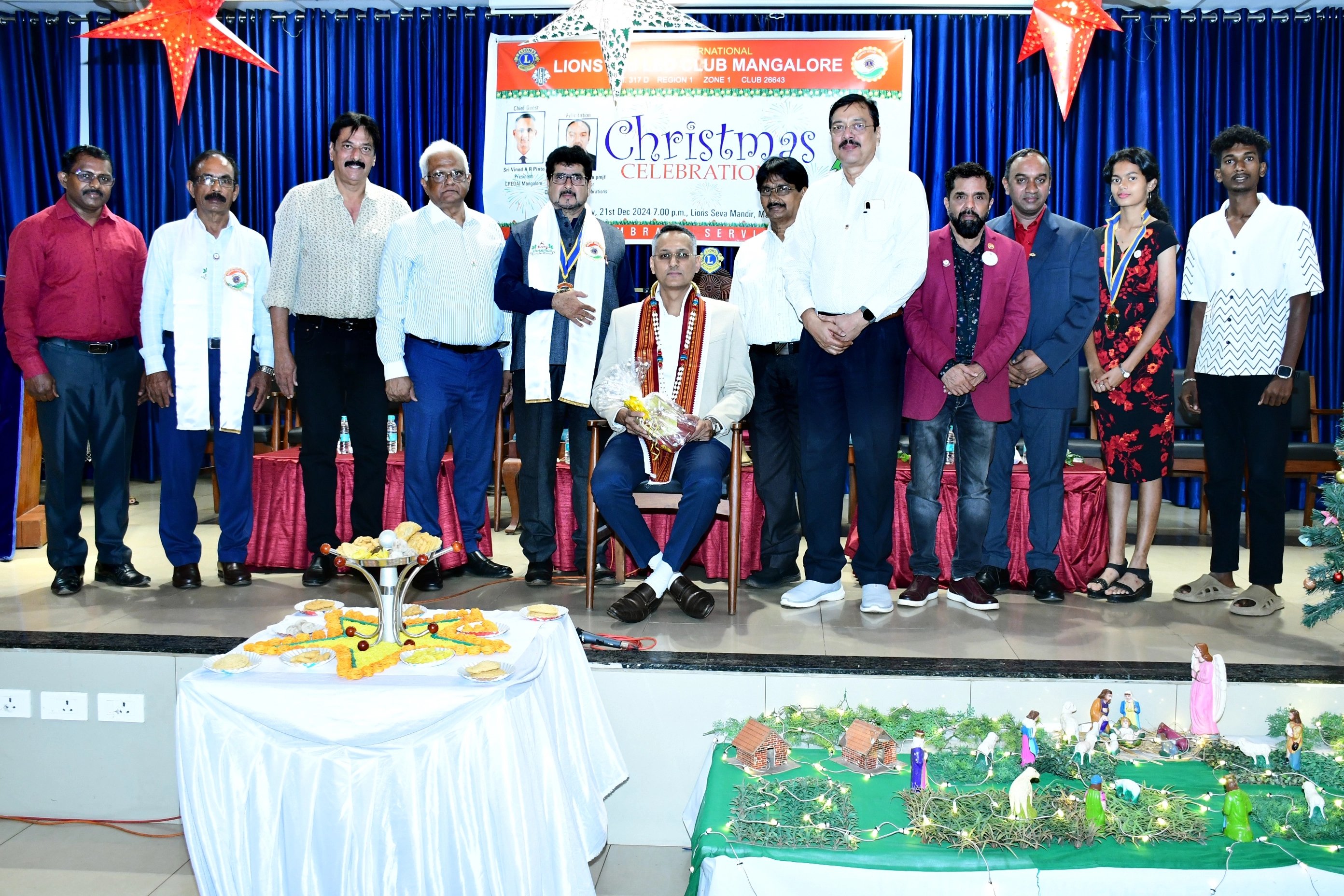 ಮಂಗಳೂರು : ಲಯನ್ಸ್ ಕ್ಲಬ್ ಕ್ರಿಸ್ಮಸ್ ಆಚರಣೆ - News Karnataka