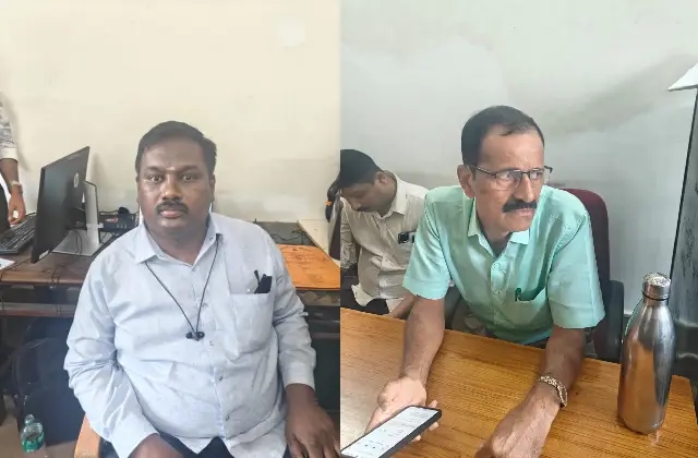 ಹೊರಗುತ್ತಿಗೆ ನೌಕರನಿಂದ ಲಂಚ ಸ್ವೀಕರಿಸುತ್ತಿದ್ದ ಮೂವರು ವಶಕ್ಕೆ; ಮಂಗಳೂರು ಲೋಕಾಯುಕ್ತ ಪೊಲೀಸರ ಕಾರ್ಯಾಚರಣೆ - News Karnataka