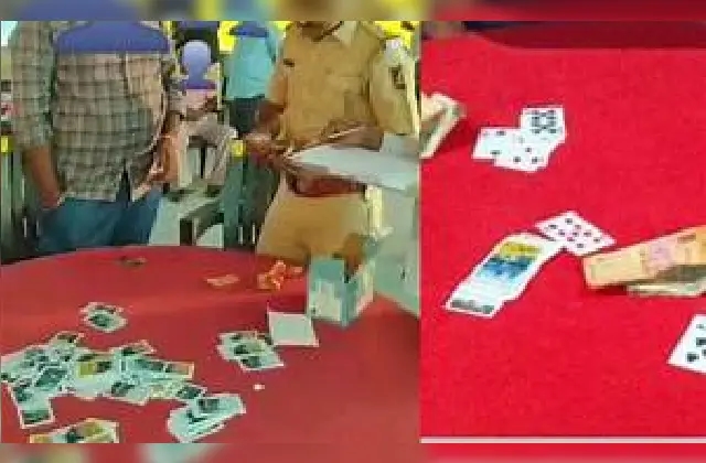 ಇಸ್ಪೀಟ್‌ ಜೂಜಾಟ ಆಡುತ್ತಿದ್ದ ಎಂಟು ಮಂದಿ ಪೊಲೀಸರ ವಶಕ್ಕೆ! - News Karnataka