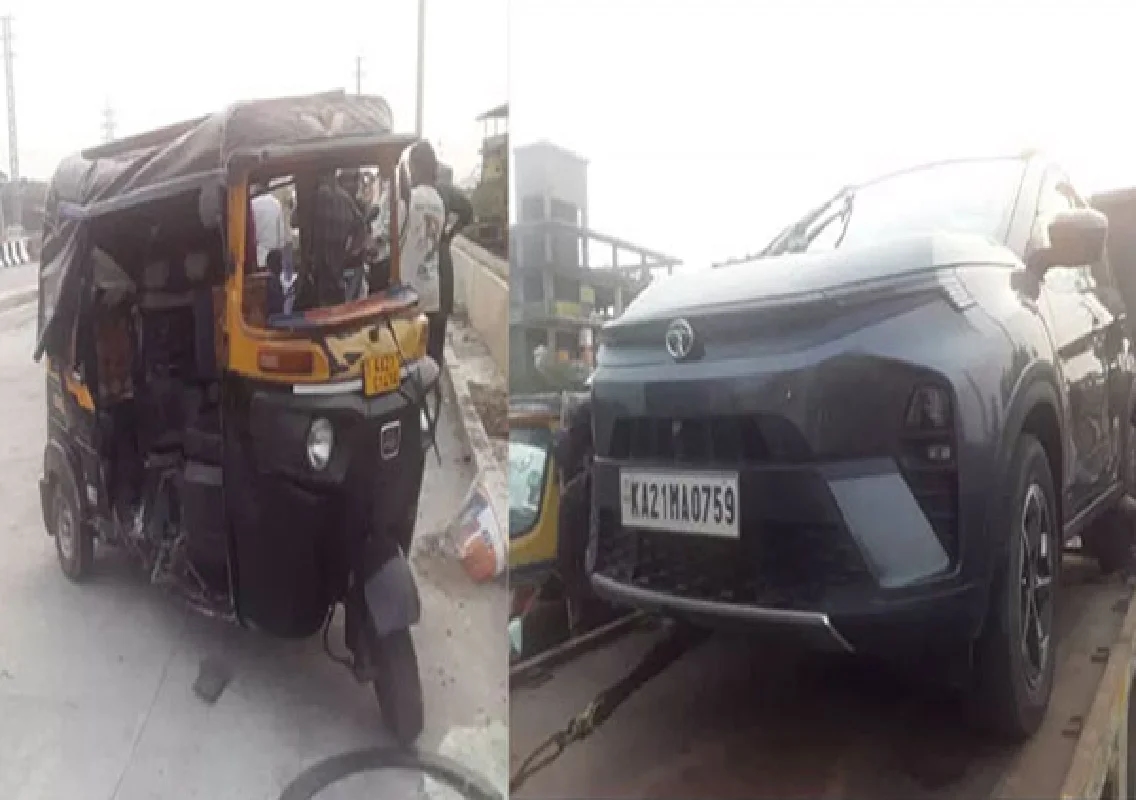 ಆಟೋಗೆ ಕಾರು ಢಿಕ್ಕಿ; ಆಟೋ ಚಾಲಕ ಸೇರಿ ಐವರು ಮಕ್ಕಳಿಗೆ ಗಾಯ - News Karnataka
