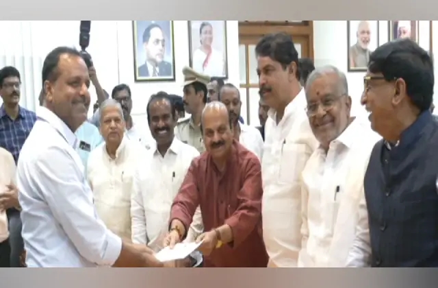 ಶಾಸಕ ಸ್ಥಾನಕ್ಕೆ ರಾಜೀನಾಮೆ ನೀಡಿದ ಬಸವರಾಜ್ ಬೊಮ್ಮಾಯಿ - News Karnataka