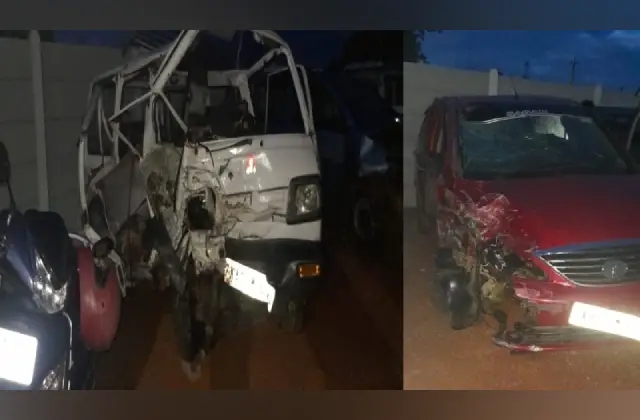 ಓಮ್ನಿ, ಟಾಟಾ ಕಾರಿನ ನಡುವೆ ಮುಖಾಮುಖಿ ಡಿಕ್ಕಿ: ಓರ್ವ ಮೃತ್ಯು - News Karnataka