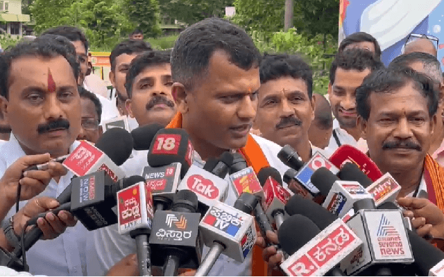 ಕೈ ಅಭ್ಯರ್ಥಿ ಪದ್ಮರಾಜ್ ಆರ್ ವಿರುದ್ಧ ಗೆದ್ದು ಬೀಗಿದ ಕ್ಯಾ. ಬಿಜೆಪಿ ಅಭ್ಯರ್ಥಿ ಬ್ರಿಜೇಶ್ ಚೌಟ ಫಸ್ಟ್‌ ರಿಯಾಕ್ಷನ್‌ - News Karnataka