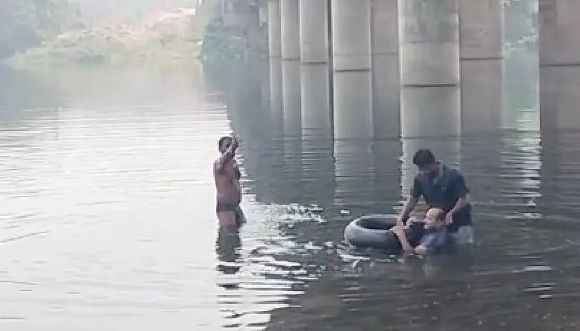 ನೇತ್ರಾವತಿಗೆ ಹಾರಿ ಆತ್ಮಹತ್ಯೆಗೆ ಯತ್ನಿಸಿದ ಬೆಂಗಳೂರು ನಿವಾಸಿ, ರಕ್ಷಿಸಿ ದಡ ಸೇರಿಸಿದ ಗೂಡಿನಬಳಿ ಯುವಕ - News Karnataka