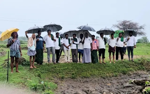 ಬೆಳೆ‌ ಹಾನಿ ಪ್ರದೇಶಗಳಿಗೆ ಭೇಟಿ ನೀಡಿದ ರೈತ ಕಲ್ಯಾಣ ತಂಡ - News Karnataka