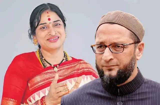 ಹೈದರಾಬಾದ್‌ನಲ್ಲಿ ಹಿಂದು ಫೈರ್‌ ಬ್ರ್ಯಾಂಡ್‌ ಮಾಧವಿ ಲತಾ ಮುನ್ನಡೆ - News Karnataka