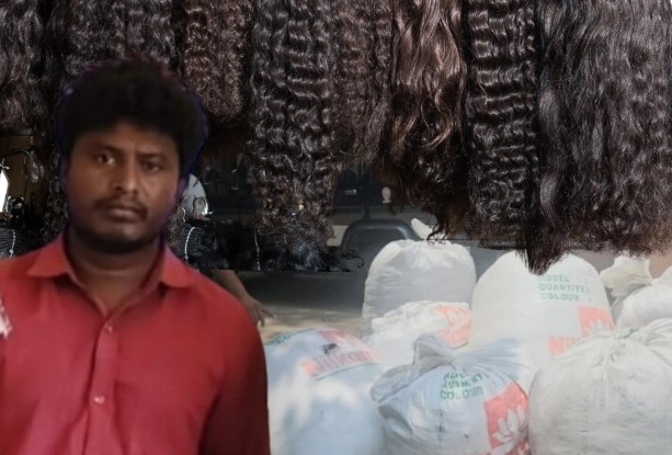 ಬರೋಬ್ಬರಿ 400 ಕೆಜಿ ಕೂದಲು ಕದ್ದ ಆರೋಪಿ ಪೊಲೀಸರ ವಶಕ್ಕೆ! - News Karnataka