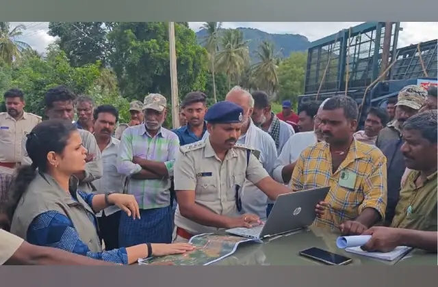 ಚಾಮರಾಜನಗರ: ಸಾಕು ಪ್ರಾಣಿಗಳ ಮೇಲೆ ಚಿರತೆ ದಾಳಿ: ಕಾಡಂಚಿನ ಪ್ರದೇಶಗಳಿಗೆ ಉಪಅರಣ್ಯ ಸಂರಕ್ಷಣಾಧಿಕಾರಿ ಭೇಟಿ - News Karnataka