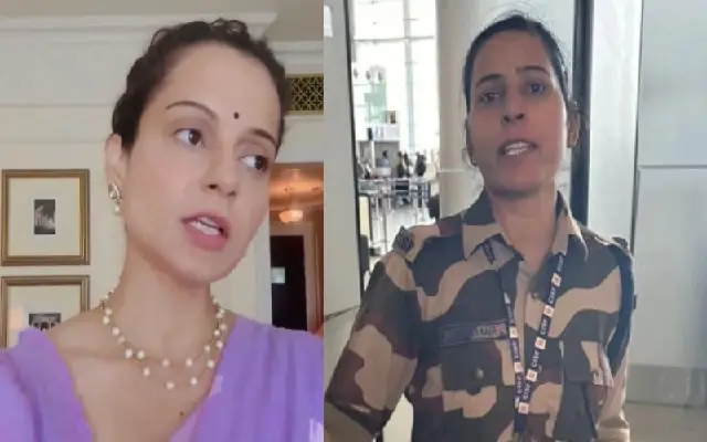 ವಿಮಾನ ನಿಲ್ದಾಣದಲ್ಲಿ ಕಂಗನಾಗೆ ಕಪಾಳ ಮೋಕ್ಷ! ಸಿಐಎಸ್​ಎಫ್​ ಕಾನ್​ಸ್ಟೇಬಲ್ ಅಮಾನತು - News Karnataka