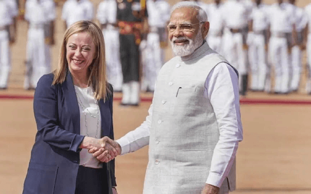 ಇಟಲಿಯಲ್ಲಿ ಪ್ರಧಾನಿ ಮೋದಿ; ಮೆಲೋನಿ ಜತೆ ದ್ವಿಪಕ್ಷೀಯ ಸಭೆ - News Karnataka