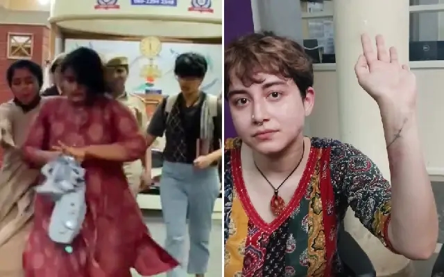 ಪ್ಯಾಲೆಸ್ತೀನ್ ಬೆಂಬಲಿಸಿ ಪ್ರತಿಭಟನೆ : ಮಹಿಳೆಯರು ಸೇರಿ ಹಲವರು ವಶಕ್ಕೆ - News Karnataka
