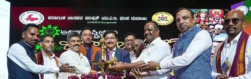 ದುಬೈನಲ್ಲಿ ಅದ್ದೂರಿಯಾಗಿ ನೆರವೇರಿದ “ಅಂತರರಾಷ್ಟ್ರೀಯ ಜನಪದ ಉತ್ಸವ – 2025” - News Karnataka