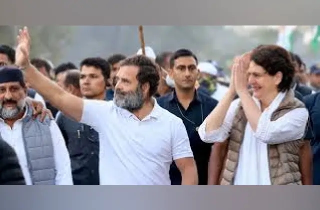 ಇಂದು ರಾತ್ರಿ ಬೆಂಗಳೂರಿಗೆ ಆಗಮಿಸಲಿರುವ ರಾಹುಲ್ ಗಾಂಧಿ, ಪ್ರಿಯಾಂಕಾ - News Karnataka