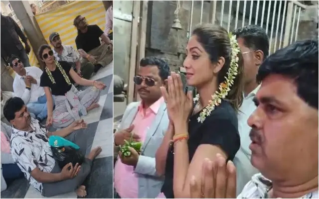 ನಂಜುಂಡೇಶ್ವರ ದೇವಸ್ಥಾನಕ್ಕೆ ಭೇಟಿ ನೀಡಿ ಪೂಜೆ ಸಲ್ಲಿಸಿದ​ ನಟಿ ಶಿಲ್ಪಾ ಶೆಟ್ಟಿ - News Karnataka