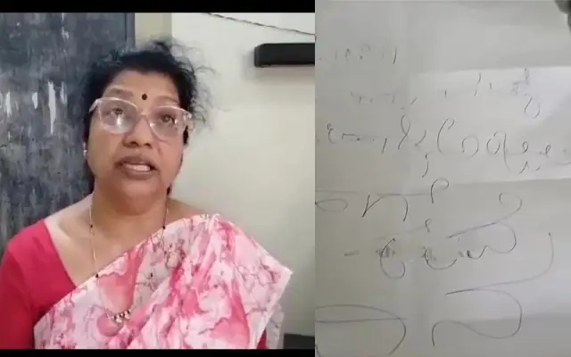 ಅಂಜಲಿ, ನೇಹಾ ರೀತಿಯಲ್ಲಿ ನಿನ್ನ ಕೊಲೆ: ಶಿಕ್ಷಕಿಯೊಬ್ಬರಿಗೆ ಬೆದರಿಕೆ ಪತ್ರ - News Karnataka