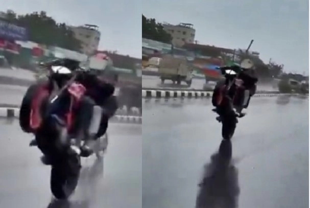 ವೀಲಿಂಗ್ ತಡೆಯಲು ಬಂದ ಪೊಲೀಸರ ಮೇಲೆ ಹಲ್ಲೆ! - News Karnataka