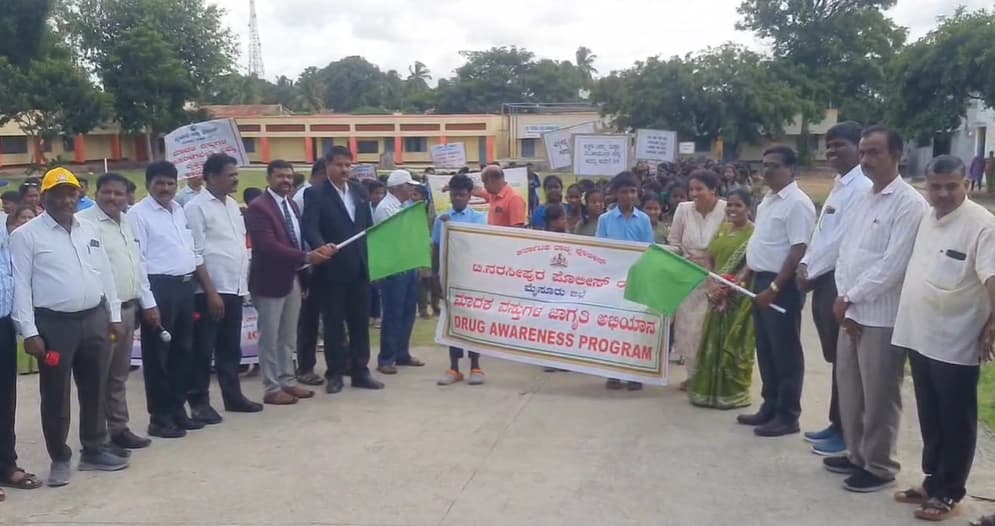 ವಿಶ್ವ ಬಾಲ ಕಾರ್ಮಿಕ ವಿರೋಧಿ ದಿನಾಚರಣೆ ಅಂಗವಾಗಿ ಜಾಗೃತಿ ಜಾತ ಕಾರ್ಯಕ್ರಮ