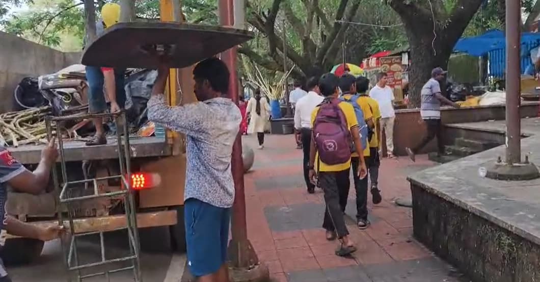 ಕದ್ರಿ ಪಾರ್ಕ್ ರಸ್ತೆ ಬದಿಯಲ್ಲಿದ್ದ ಗೂಡಂಗಡಿಗಳ ತೆರವು!