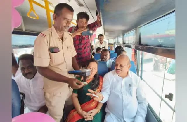 ಶಿರಾ: ನಗರ ಸಾರಿಗೆ ಆರಂಭಕ್ಕೆ ಪ್ರಾಯೋಗಿಕವಾಗಿ ಚಾಲನೆ ನೀಡಿದ ಶಾಸಕ ಟಿ.ಬಿ.ಜಯಚಂದ್ರ