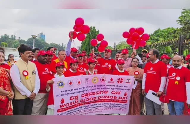 ರಕ್ತದಾನದ ಕುರಿತು ಜಾಗೃತಿ ಜಾಥಾಗೆ ಸಚಿವ ದಿನೇಶ್ ಗುಂಡೂರಾವ್ ಚಾಲನೆ