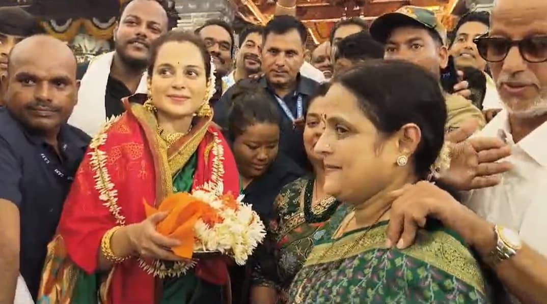 ಕಾಪು ಹೊಸ ಮಾರಿಗುಡಿಗೆ ಕಂಗನಾ ರಣಾವತ್ ಭೇಟಿ