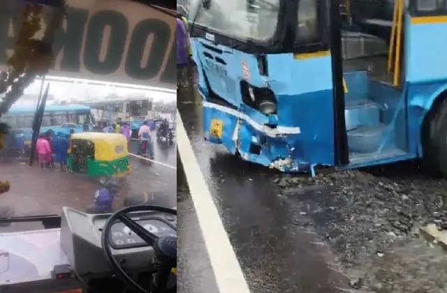 ತಲಪಾಡಿ ಬಳಿ KSRTC ಬಸ್ ಡಿಕ್ಕಿ ಹೊಡೆದು ಭೀಕರ ಅಪಘಾತ, 6 ಮಂದಿ ಸಾವು..!