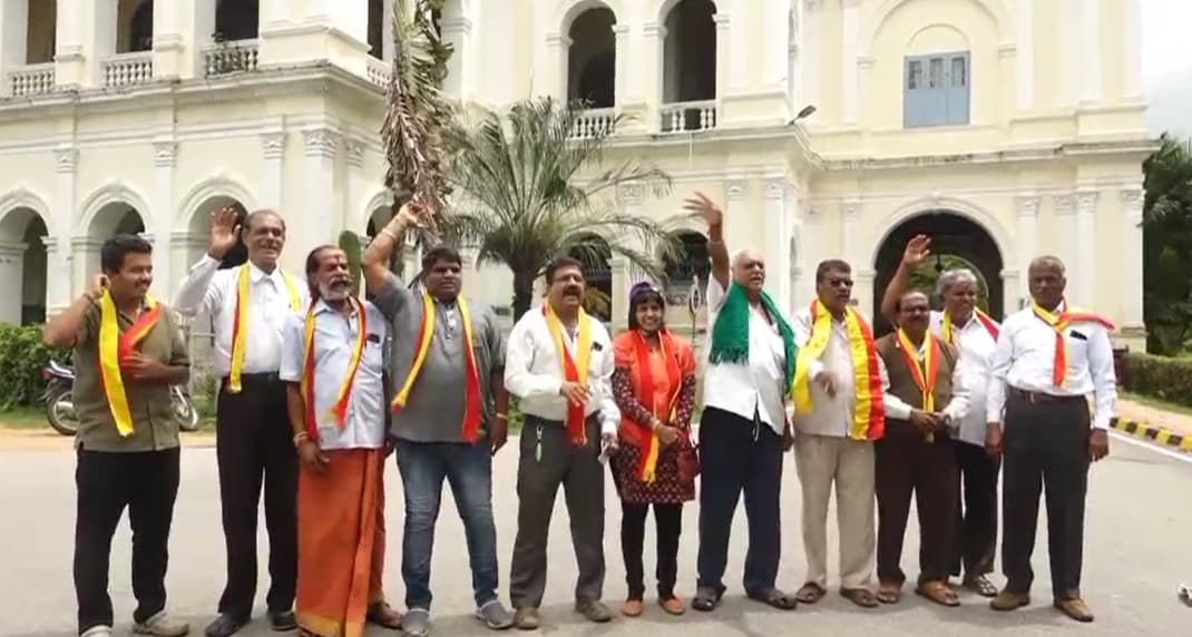 ಮೈಸೂರಿನಲ್ಲಿ ಕಮಲ ಹಾಸನ್ ವಿರುದ್ಧ ಕನ್ನಡಪರ ಸಂಘಟನೆಗಳಿಂದ ಪ್ರತಿಭಟನೆ!