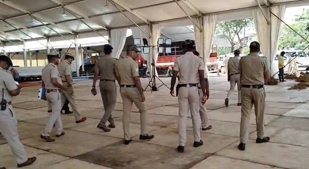 ಪ್ರಧಾನಿ ಮೋದಿ ಉಡುಪಿ ಭೇಟಿ ಹಿನ್ನೆಲೆ- ಎಸ್ ಪಿಜಿ ಮತ್ತು ಎಎಸ್ ಟಿ ತಂಡದಿಂದ ಭದ್ರತಾ ತಪಾಸಣೆ