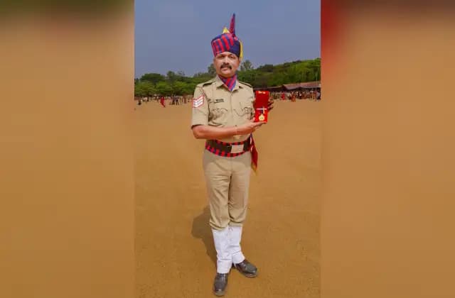 ಬೆಳ್ತಂಗಡಿ : ಮೂರುಗೋಳಿಯ ಪ್ರವೀಣ್.ಎಂ‌‌ ಅವರಿಗೆ ಮುಖ್ಯಮಂತ್ರಿ ಪದಕ ಪ್ರದಾನ