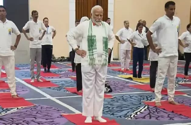 ಯೋಗ ಎಲ್ಲರ ದೈನಂದಿನ ಜೀವನದ ಭಾಗವಾಗಲಿ ಎಂದು ಕರೆ ನೀಡಿದ ಮೋದಿ