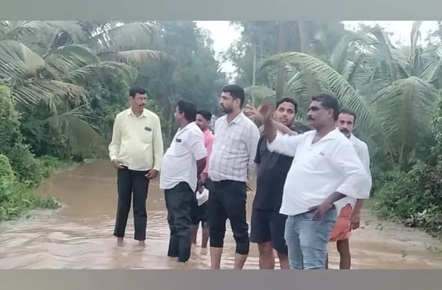 ಮುಲ್ಕಿ: ಧಾರಾಕಾರ ಮಳೆ ಸುರಿದ ಪರಿಣಾಮ ಕೃಷಿ ಭೂಮಿ ಸಂಪೂರ್ಣ ನಾಶ