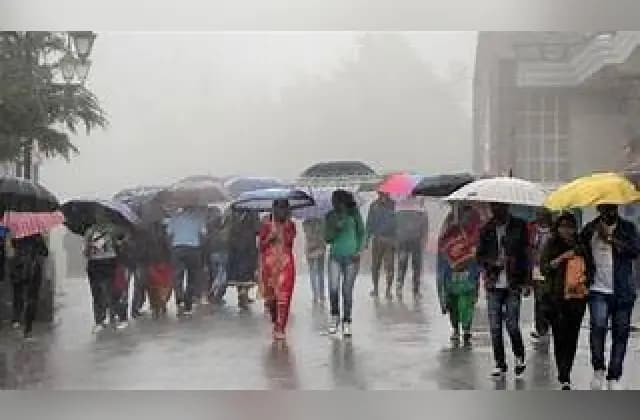 ರಾಜ್ಯದ ಹಲವೆಡೆ ಮುಂದಿನ ಐದು ದಿನಗಳ ಕಾಲ ಮಳೆ ಸಾಧ್ಯತೆ