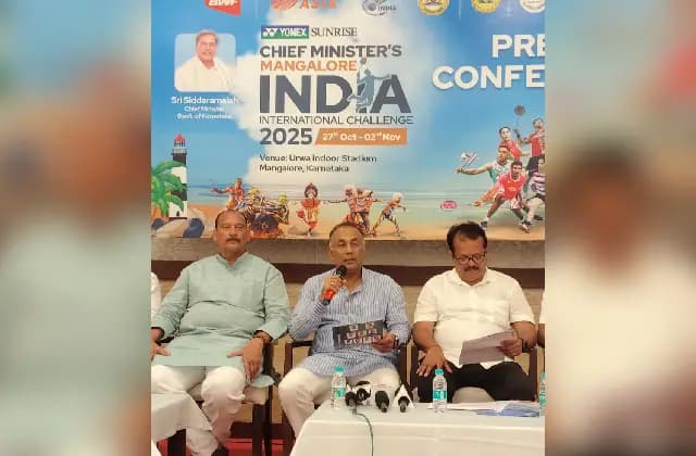 ಅ.27 ರಿಂದ ನ.2ರವರೆಗೆ ಇಂಡಿಯಾ ಇಂಟರ್ನ್ಯಾಷನಲ್ ಚಾಲೆಂಜ್ ಬ್ಯಾಡ್ ಮಿಂಟನ್