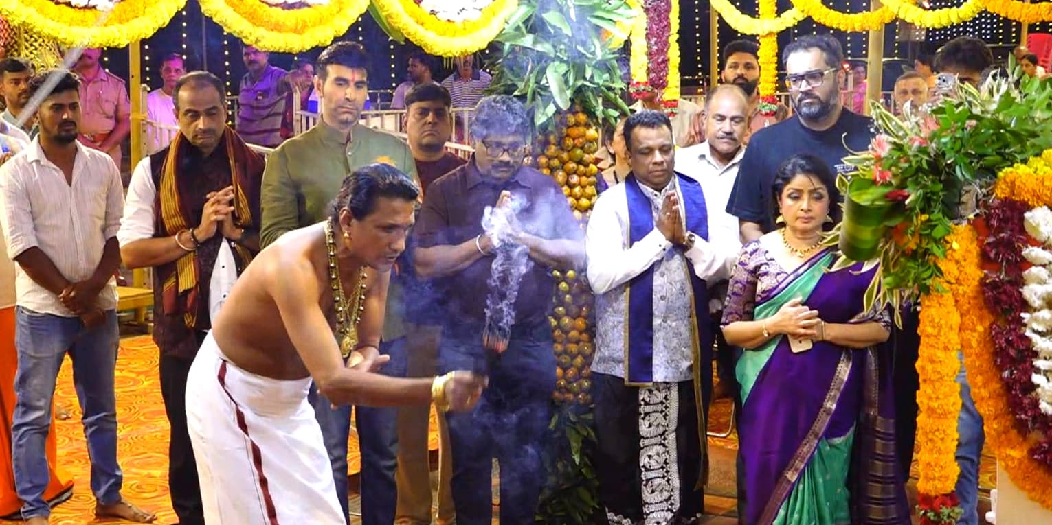 ಕೊರಗಜ್ಜ ಚಿತ್ರ ತಂಡದಿಂದ ಹರಕೆಯ ಕೋಲ ಸೇವೆ
