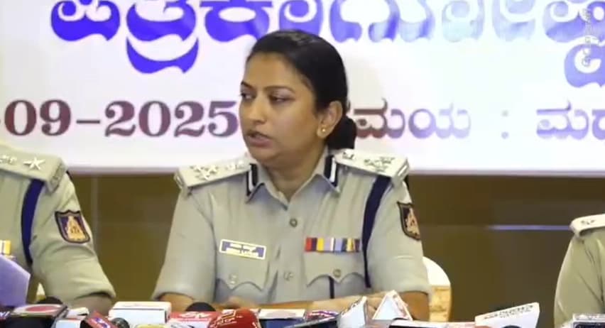 ಮೈಸೂರು ದಸರಾ ಮಹೋತ್ಸವ 2025 ಹಿನ್ನಲೆ;  ಪೊಲೀಸ್ ಕಮಿಷನರ್ ಸೀಮಾ ಲಾಟ್ಕರ್ ಸುದ್ದಿಗೋಷ್ಠಿ